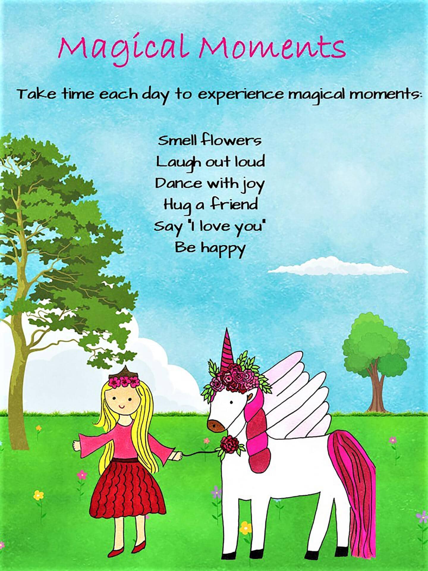 Princess & Unicorn Party eCard